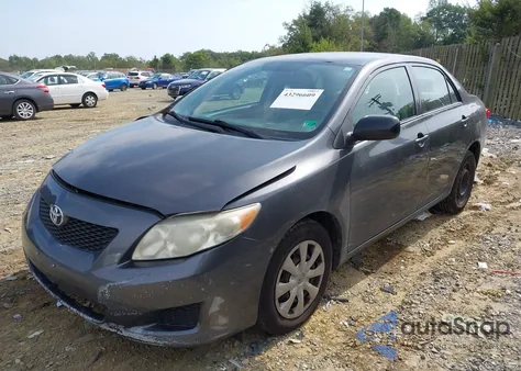 2010 Toyota Corolla Le из США, поврежденный, VIN JTDBU4EE5A9098903